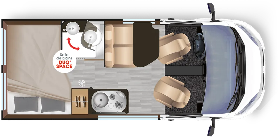 Dreamer D43 UP · NEU Grundriss