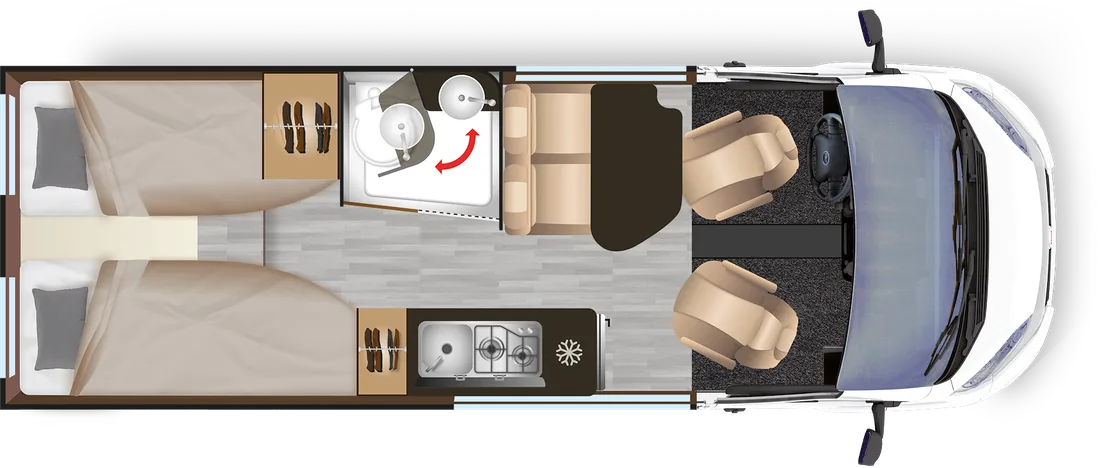 Dreamer D68 UP · NEU Grundriss