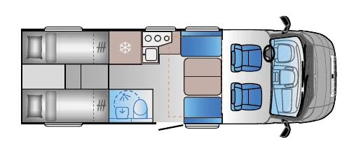 Sun Living S 72 DL Grundriss
