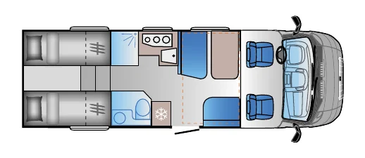 Sun Living S 75 SL Grundriss